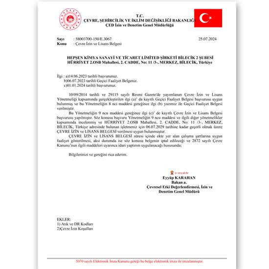 Certificates and Authorisations