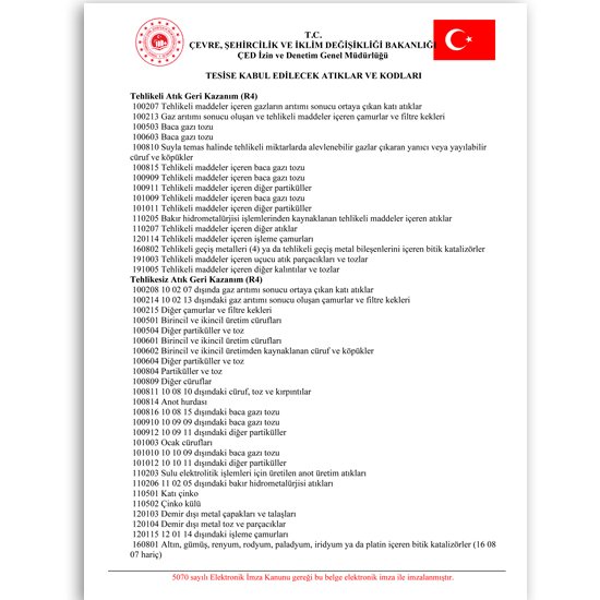 Certificates and Authorisations