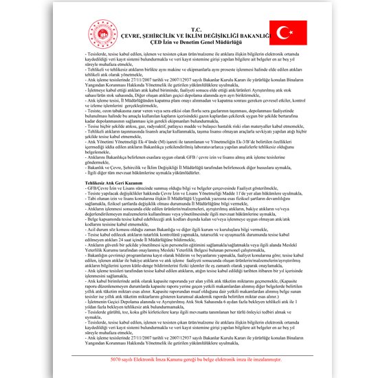 Certificates and Authorisations