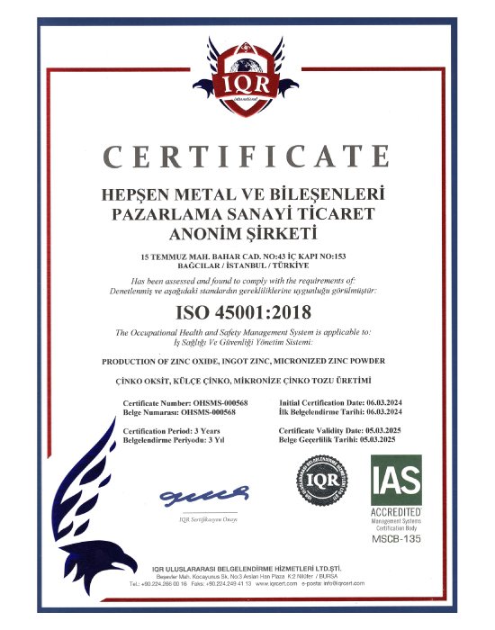 Certificates and Authorisations