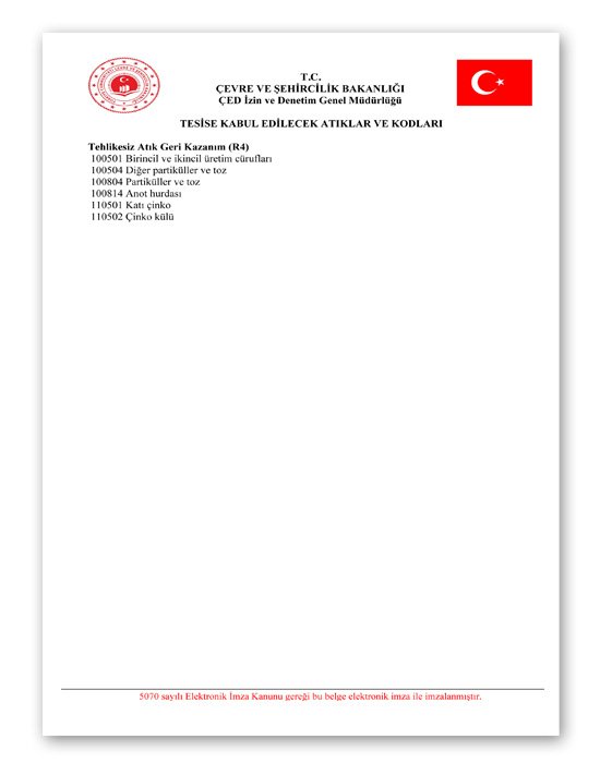 Certificates and Authorisations